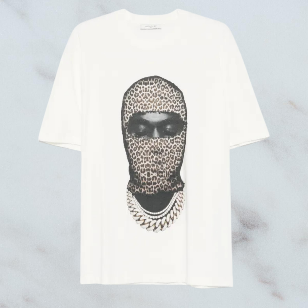 RICH LEOPAR MASK CHAIN TSHIRT (Limited Edition)