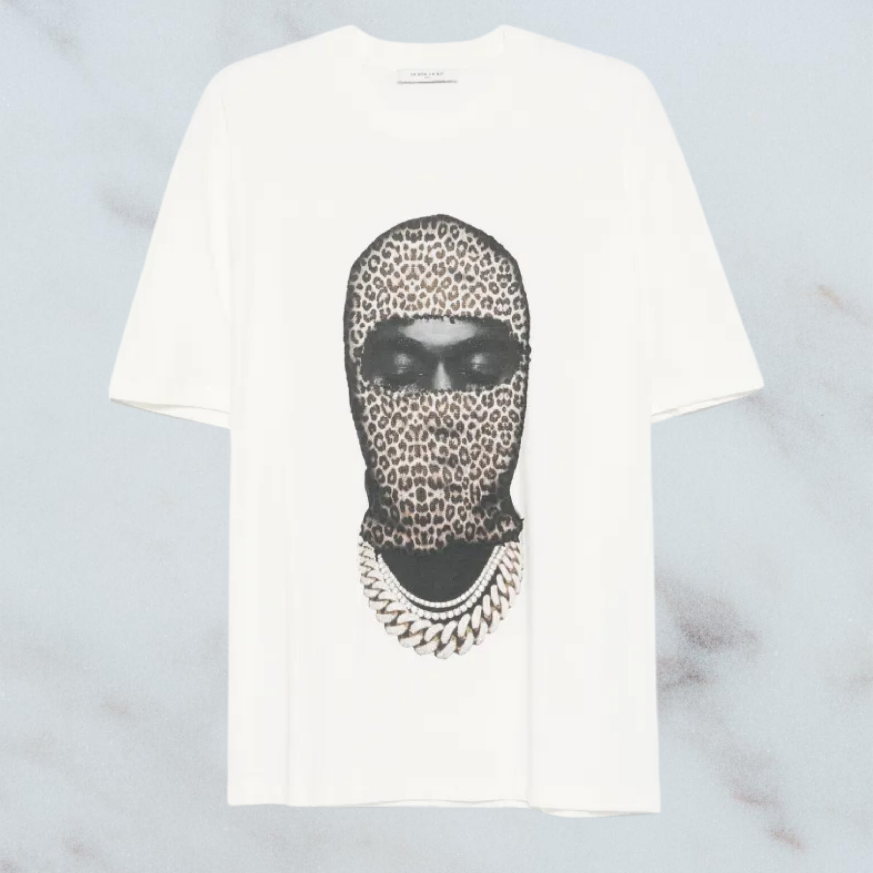 RICH LEOPAR MASK CHAIN TSHIRT (Limited Edition)
