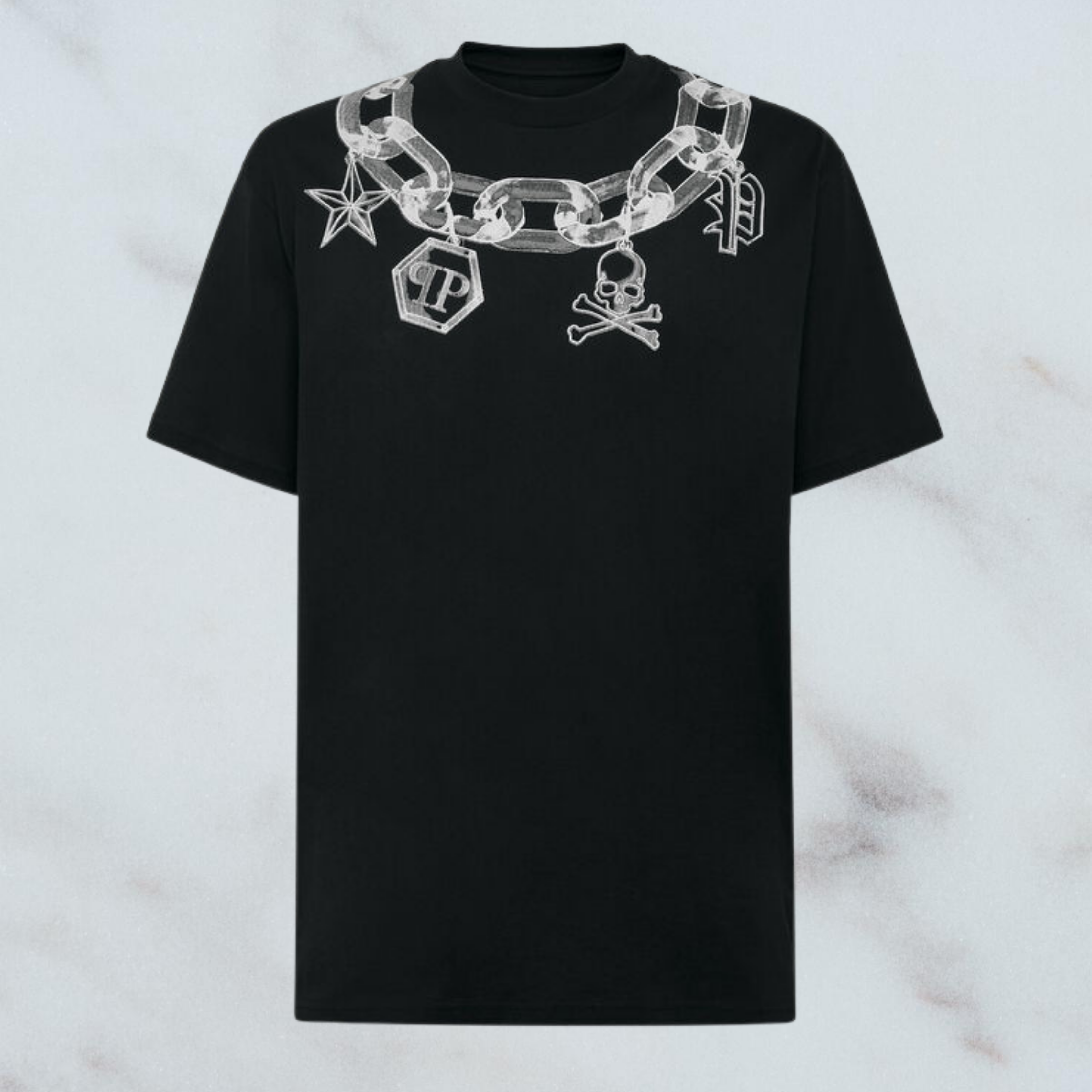 RICH ICED OUT CHAIN TSHIRT (Limited Edition)